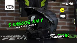 Este casco le puede salvar la vida con su tecnología  Bell MX9 Adventure DF18 [upl. by Drawoh]