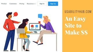 UsabilityHub  Easy Site to Make Extra Cash [upl. by Rabjohn436]