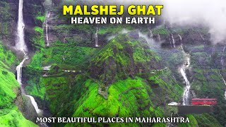 MALSHEJ GHAT In Monsoon  Malshej Ghat Road Trip  Top Locations To Visit in Malshej Ghat [upl. by Elaina]