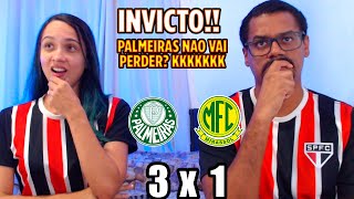 REACT PALMEIRAS 3 X 1 MIRASSOL  VITORIA DE VIRADA E CONTINUA INVICTO [upl. by Drahser]