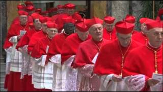 Cardinals Enter Sistine Chapel to Elect Pope [upl. by Eustazio]