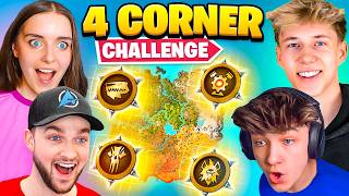 The MYTHIC 4 Corner Challenge in Fortnite Season 3 [upl. by Attenwahs498]