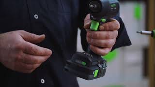 Introduction the Festool T 183 Cordless Drill [upl. by Ydner]