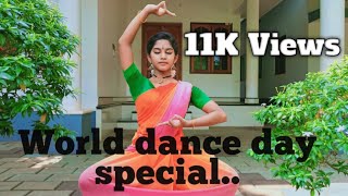 International dance day special  Parvati vallabha ashtakam Namo bhootha nadam  by Sreeganga NK [upl. by Etnoed]