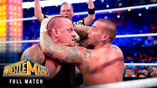 FULL MATCH — The Undertaker vs CM Punk WrestleMania 29 [upl. by Laon678]