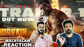 Martin Kannada Trailer 1 Reaction Malayalam  Dhruva Sarja Arjun  Entertainment Kizhi [upl. by Bloem]