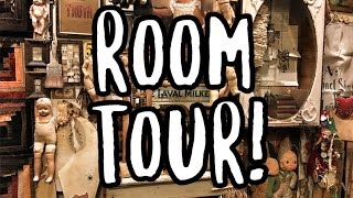 NEW FILMING ROOM TOUR BIGGER BETTER FREAKIER  GRAV3YARDGIRL ROOM TOUR [upl. by Ramu]