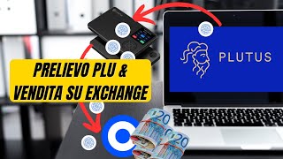 Come PRELEVARE token PLU da Plutus al nostro wallet e VENDERLI su un exchange COINBASE [upl. by Anselmi784]