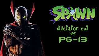 spawn movie director cut vs PG13 scene [upl. by Cowey]