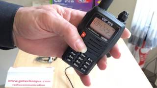 CRTP7E Talkie Walkie PMR446 UHF Présentation GoTechnique [upl. by Rustice]