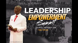 LEADERSHIP EMPOWERNMENT SUMMIT  2 MARCH 2024  FAITH TABERNACLE OTA [upl. by Sesylu]