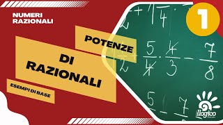 Potenze di numeri razionali  1 [upl. by Ossy]