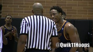 DeMar DeRozan Throws Ball at Refbut what caused the Beef [upl. by Charlie853]