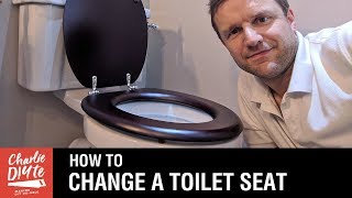 How to Change a Toilet Seat [upl. by Karlotte]