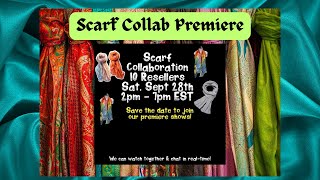 Scarf collaboration 10 Creators What Did We Get collaboration accessories [upl. by Nathalie]