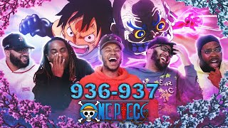 HYOGORO TEACHES LUFFY RYUO One Piece Ep 936937 Reaction [upl. by Nwatna456]