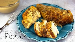 How to make a Turkey Breast in the Ninja Foodi  Pressure Cooked amp Air Crisped [upl. by Zetnauq376]