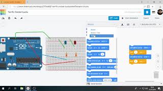 Tinkercad İle Arduino Bölüm 4  2 Tane Led Sırayla Yak Söndür [upl. by Ann]