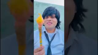 Jadui pencil comedy funny akminivlogs comedy 😅😅😅😅❣️ishaan [upl. by Alyat]