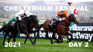 Cheltenham Festival 2021  Day 2 All Finishes [upl. by Siobhan]