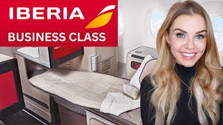 IBERIA BUSINESS CLASS REVIEW AIRBUS A330200  MADRID DALI AIRPORT LOUNGE 🇪🇸  Soki Travels [upl. by Acinnor]