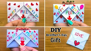 DIY 4 Beautiful Greeting Cards  Easy and Handmade Greeting Card 2024  Gift Card Ideas [upl. by Dinsmore]