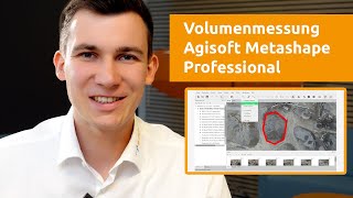 Volumen messen mit Agisoft Metashape Professional  Tutorial [upl. by Ahcilef449]