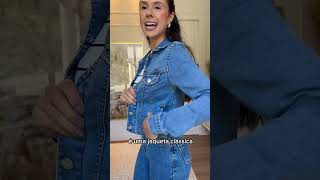 JAQUETA JEANS FEMININA SAFIRA  COSH JEANS [upl. by Bela362]