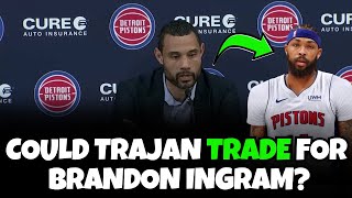 Reacting To Brandon Ingram To The Detroit Pistons Article  Could This Actually Happen [upl. by Kacie322]