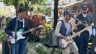 Lanky and the Fens  Peace Love amp Understanding Live Elvis Costello Cover  Fenway Porchfest 2023 [upl. by Ethbun]