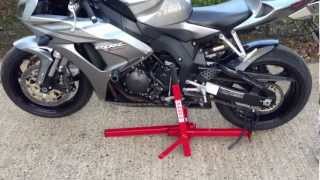 Abba Superbike Stand Front Lift Arm Demonstration [upl. by Pan]