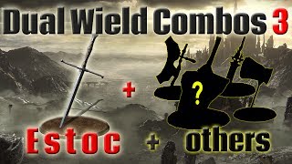 Souls Tech  Dual Wield True Combos with Estoc [upl. by Zannini]