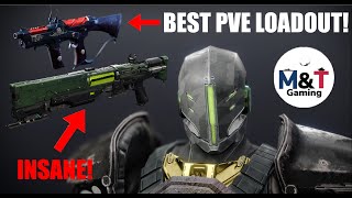 Destiny 2 Beyond Light  BEST PVE LOADOUT [upl. by Kiki]