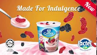 Mulberry amp Blackberry – Lactel Greek Style Yogurt [upl. by Ani]