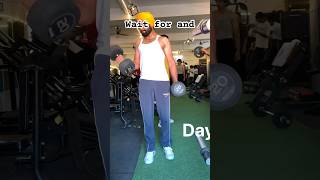 20 kg dumbbell curl first time motivation viralshort minivlog [upl. by Htirehc]