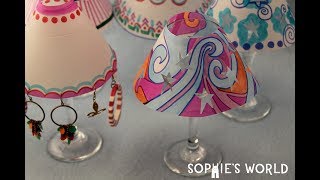 How to Make Mini Paper Lampshades  Sophies World [upl. by Treblihp]