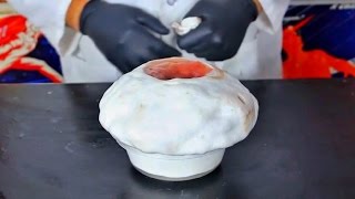 Blood vs Hydrogen Peroxide  Chemical Reaction [upl. by Delilah592]