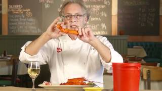 Jasper White shows How to Eat a Lobster [upl. by Aleck]