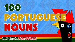 100 European Portuguese NounsExpand Your Vocabulary [upl. by Saimerej]