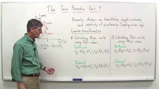 Special Relativity  742 The Twin Paradox 2 [upl. by Herbie]