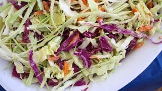 How To Make Coleslaw [upl. by Ybsorc254]