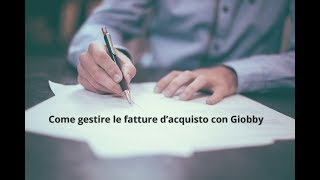 Gestione fatture dacquisto [upl. by Neo]