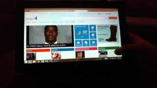 Demo using Windows 81 and IE 11 on Microsoft Surface Pro [upl. by Doreg442]