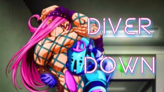 Narciso AnasuiDiver DownJoJos Bizarre Adventure Leitmotif AMV [upl. by Mcnalley823]