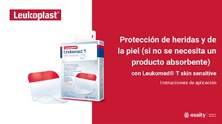 Leukoplast  Protección de heridas y de la piel con Leukomed T skin sensitive [upl. by Koziarz]