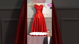 Teknik Draffing Baju Gaun Cantik Di Manekin gauncantik gaundrafery tipsdantrik tutorialmenjahit [upl. by Leinoto]