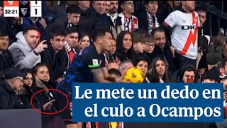 Agreden a Ocampos metiéndole un dedo en el culo quotEn el fútbol femenino sería un escándaloquot [upl. by Glasgo725]