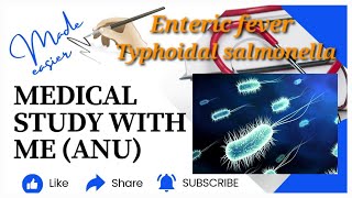 Enteric fever or Typhoidal salmonella microbiology malayalam [upl. by Hairej]