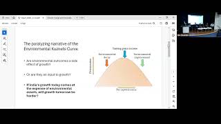 26 Paralysing narrative of the environmental Kuznets Curve Anant Sudarshan [upl. by Yvad]