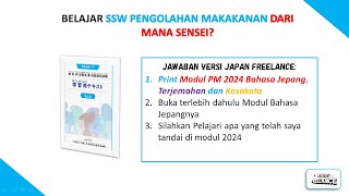 TIPS BELAJAR MATERI PENGOLAHAN MAKANAN VERSI JAPAN FREELANCE [upl. by Yerfej164]